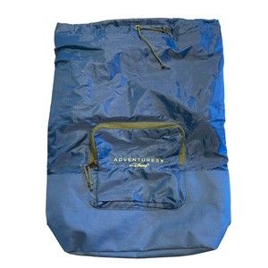 Adventures by Disney Tote Backpack Dry Bag Wet Bag Blue Adjustable Straps
